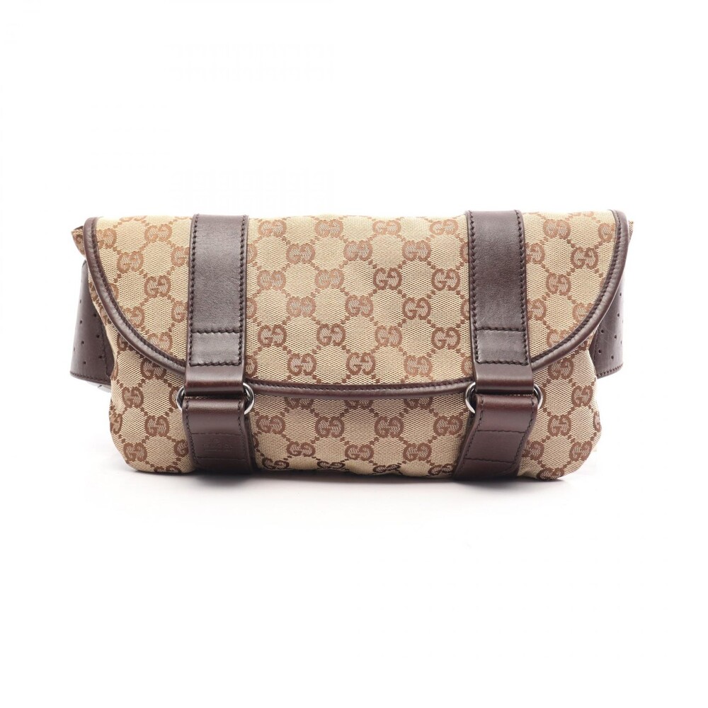Gucci Gg Canvas Waist Belt Bum Bag #307470G75B